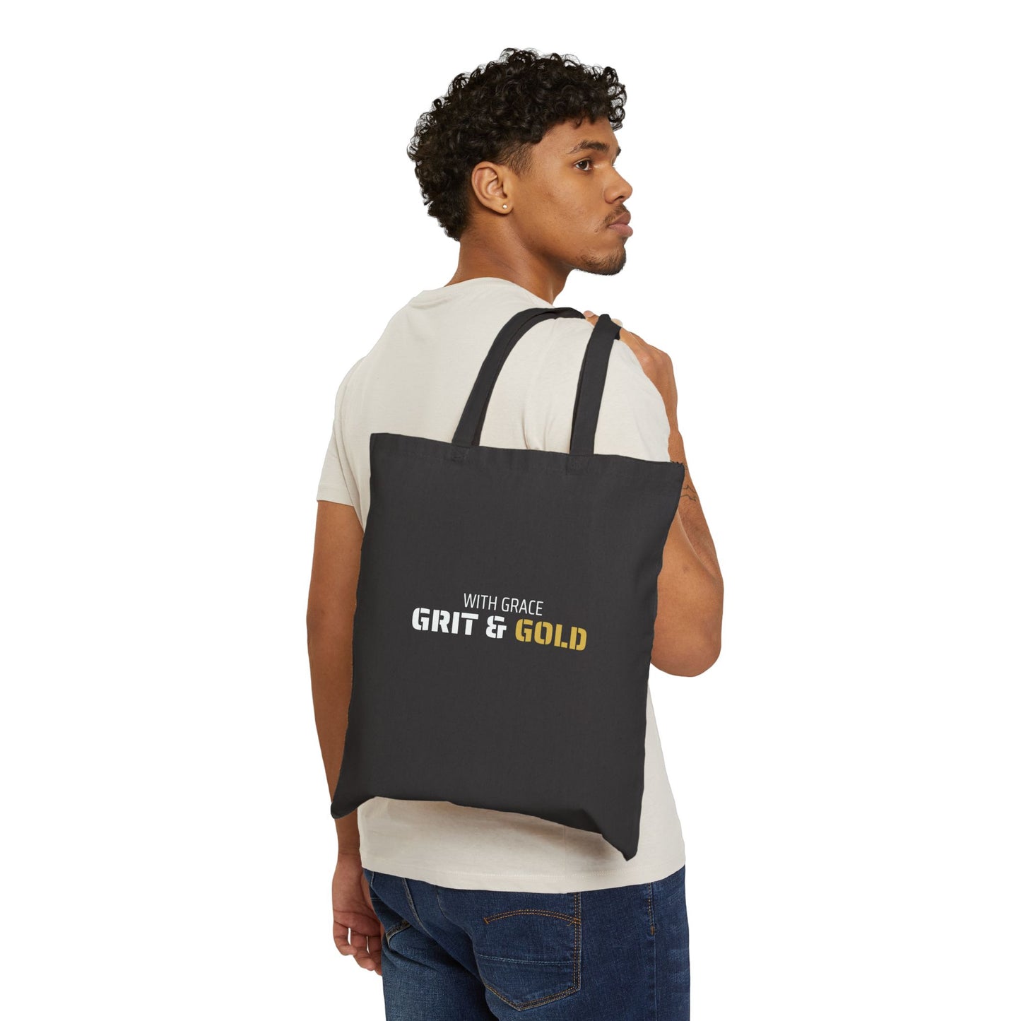 Cotton Tote Bag - How Do You Deaf Logo Empowering Design